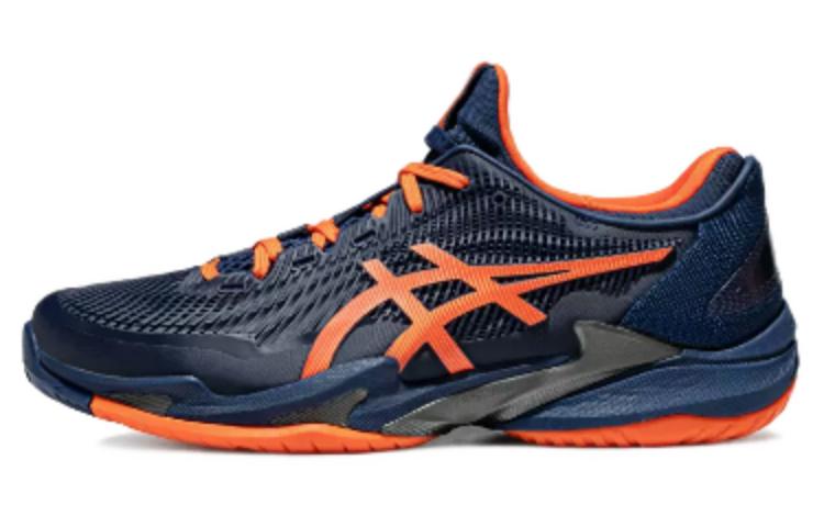 Мужские кроссовки ASICS ASICS Court FF 3 (сине-оранжевые)
