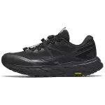 Anta Walker Cushioning Slip Resistant Abrasion Resistant Low top Hiking Shoes Men's Basic Black