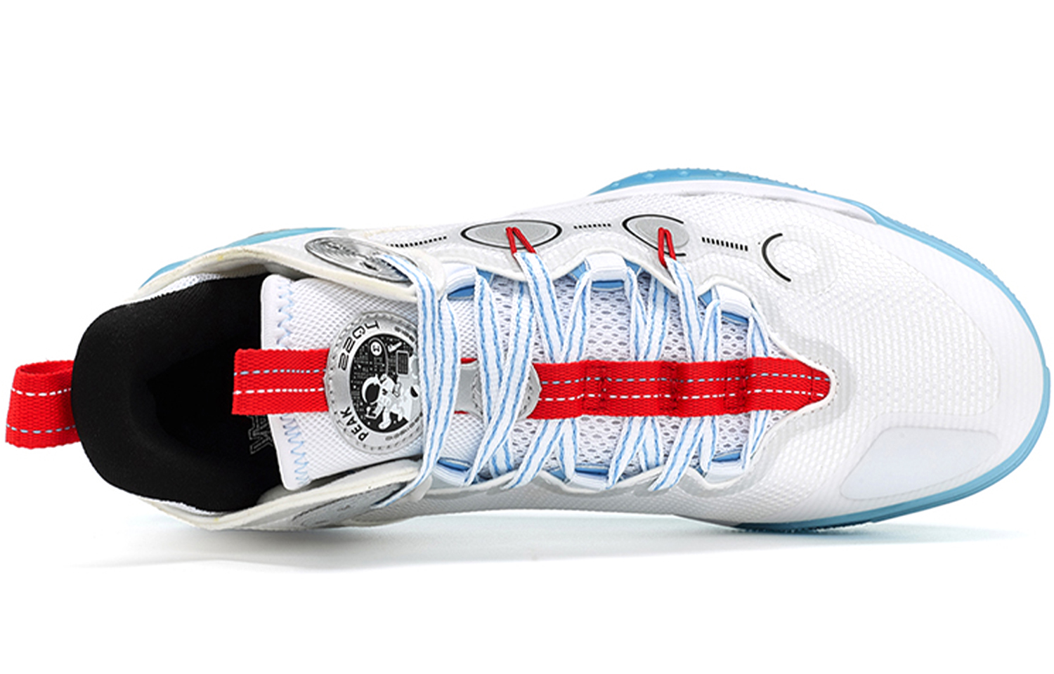 PEAK Star Shift Cushioning Fabric Slip Resistant, Abrasion Resistant, Breathable Mid top Performance Basketball Shoes