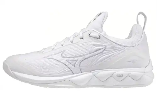Mizuno Women's Wave Luminous 2 'White Silver'