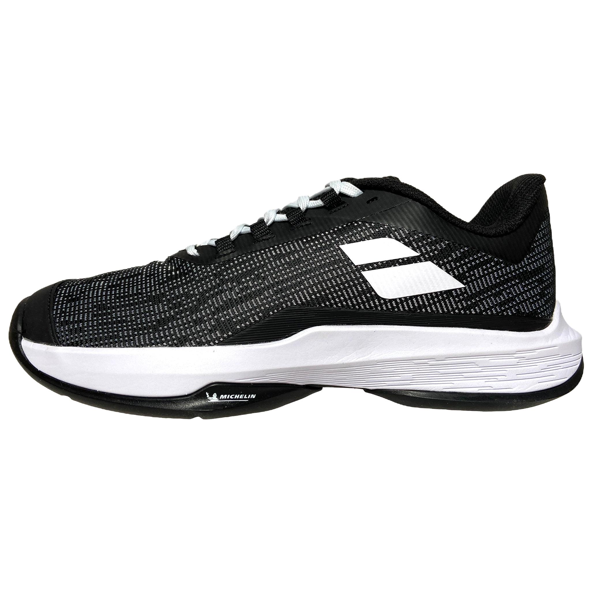 Babolat Abrasion Resistant Low top Tennis Shoes Men’s Black White