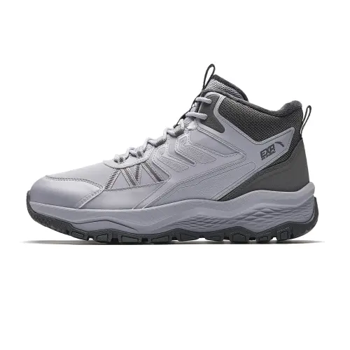 Anta Mountain Exploration Thermal Abrasion Resistant Cushioning High top Insulated Shoes Men's