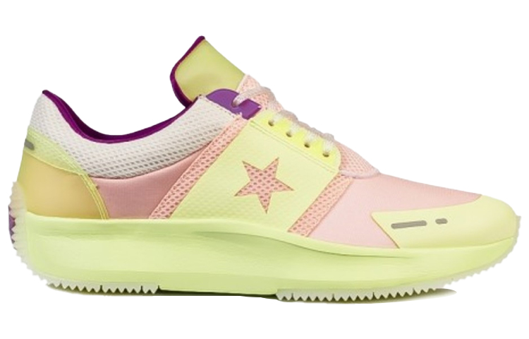 Женские кеды Converse Run Star Ox (желтые) — фото 2