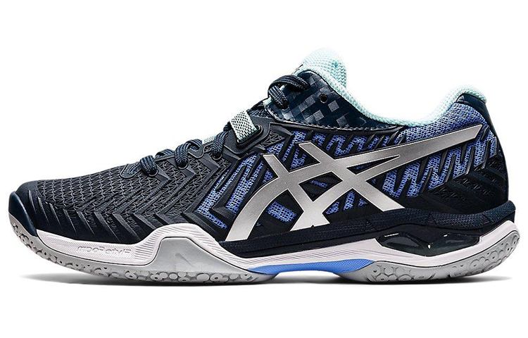 ASICS Court Control Ff 2 'Black Silver Blue' Women's