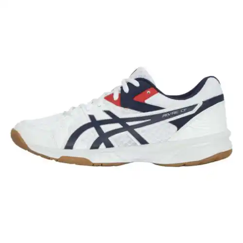 Asics RIVRE CF Mesh, Synthetic Leather Low top Training Shoes Unisex White Blue