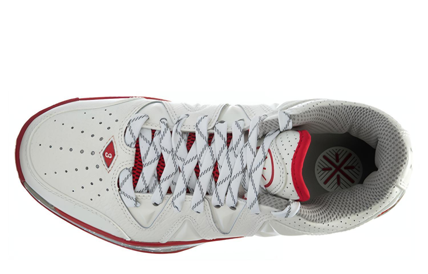 Li Ning WOW 2 ‘305’ Non slip Lightweight Low top Basketball Shoes Unisex White Red