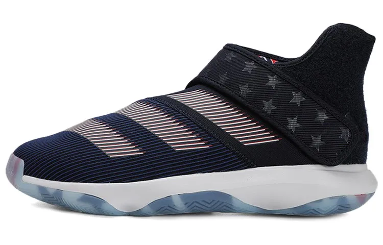 Adidas Harden B/E 3 Fabric Slip Resistant Lightweight Low top Basketball Shoes Men's Captain America Colorway