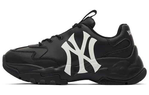 MLB Big Ball Chunky Height Increasing Low top Chunky Sneakers Unisex Black