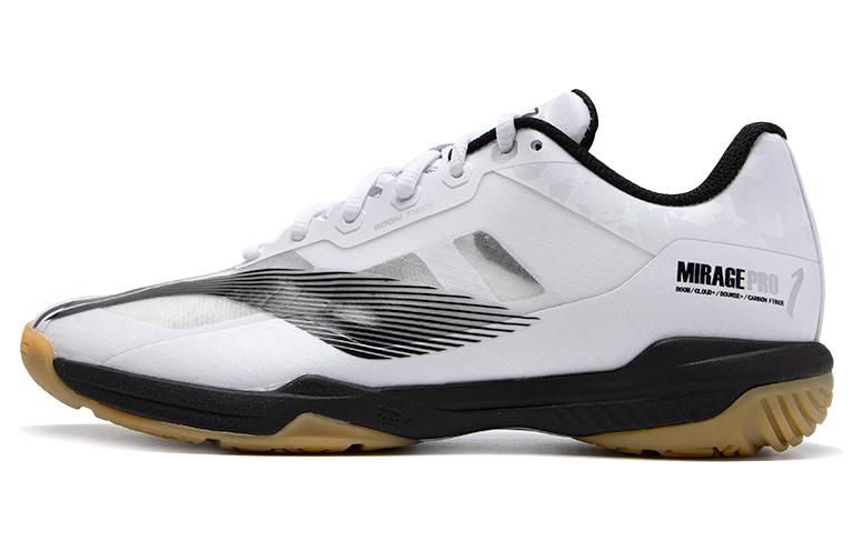 Li Ning Shadow Speed Pro Rubber Low top Slip Resistant Abrasion Resistant Badminton Shoes Unisex Black White