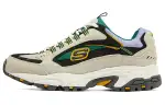 Skechers Cushioning Breathable Low top Chunky Sneakers Men's Brown Green