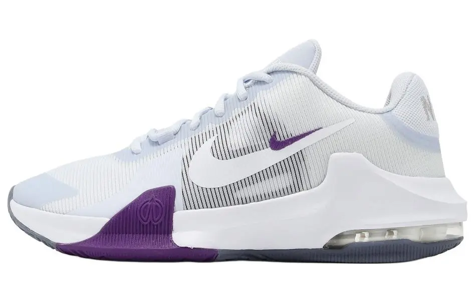 Nike Air Max Impact 4 Football Grey Barely Grape