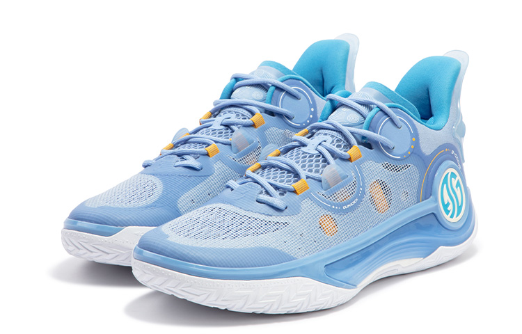 361° AG 4 SE Denver Cushioning Slip Resistant Abrasion Resistant Breathable Low top Basketball Shoes Men’s Sky Blue