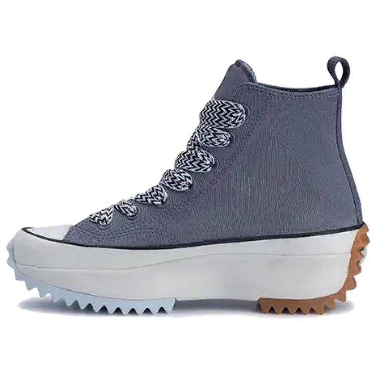 Converse Run Star Hike High top Canvas Shoes Women's Matte Purple