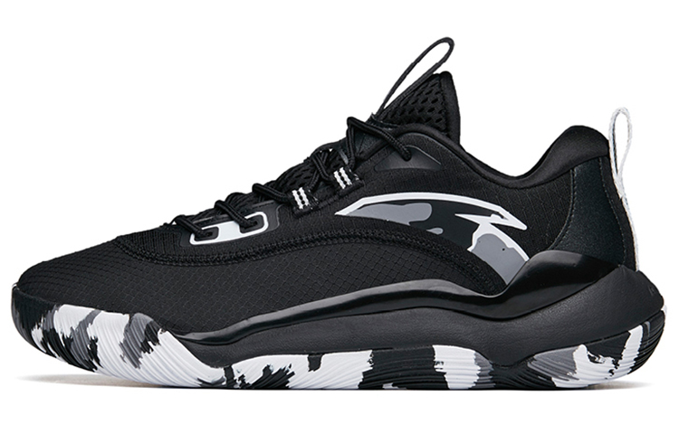 ANTA Basketball Collection Basketball Shoes Men’s Low Top Black