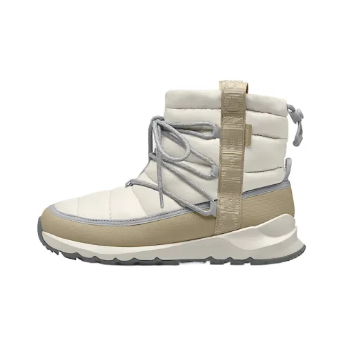 THE NORTH FACE ThermoBall Thermal Waterproof Thermal Waterproof Snow Boots Women's Beige