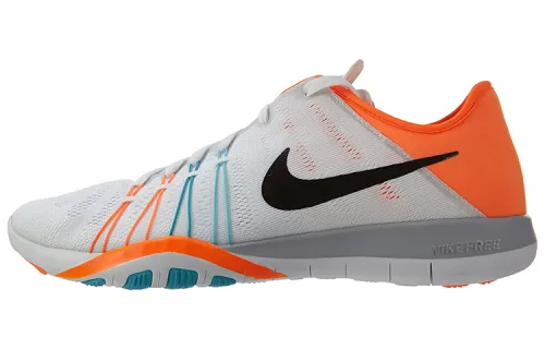 Nike Free TR Fabric Comfortable Cushioning Slip Resistant Abrasion Resistant Low top Training Shoes Women's