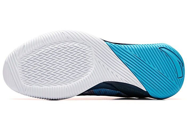 Anta ENDLESS FIRE 3.0 Slip Resistant Abrasion Resistant Low top Basketball Shoes Men's Blue