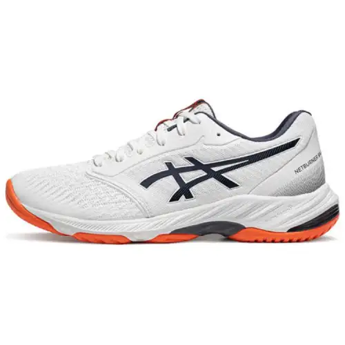 ASICS Netburner Ballistic FF 3 Wear resistant And Lightweight Low top Training Shoes Unisex White