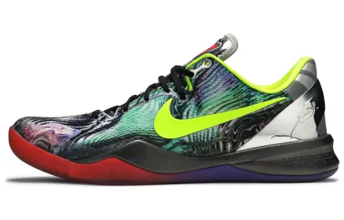 Nike Kobe 8 Prelude (Reflection) Kobe OG model round toe lace-up non-slip lightweight low-top practical basketball shoes men's white
