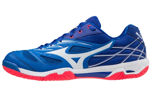 Mizuno Fang Badminton Shoes Unisex Low Top Blue/White