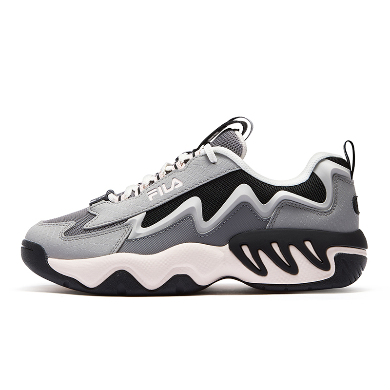FILA FUSION SHOCK Electric Glow Shoes Basketball Shoes Women’s Mystic Gray Black