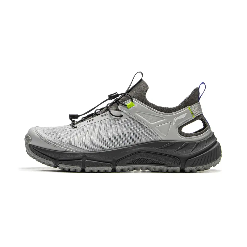 Li Ning Outdoor CF Tracing, Yijie Lite 1.0 Outdoor Shoes Men's Calm Gray/Coal Gray