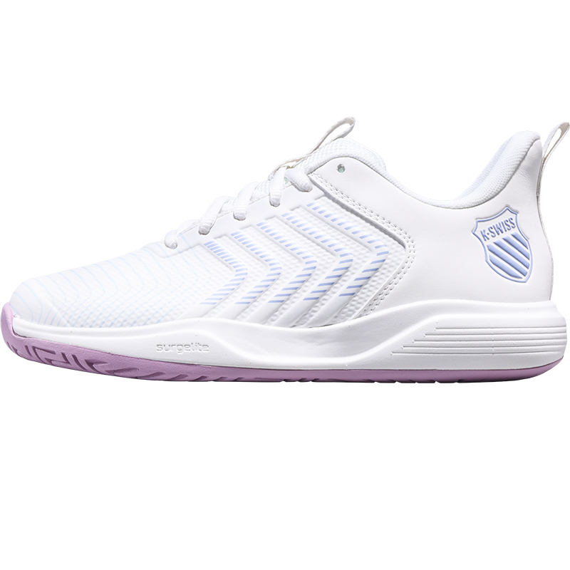K·SWISS Comfortable Round Toe Low top Tennis Shoes Women’s Pink Purple