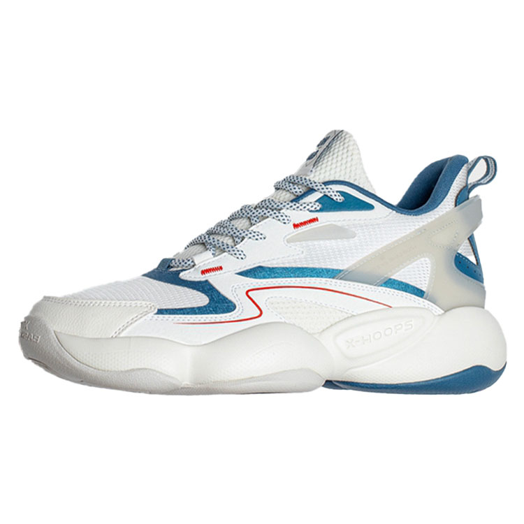 XTEP Low top Basketball Shoes Men’s White Blue
