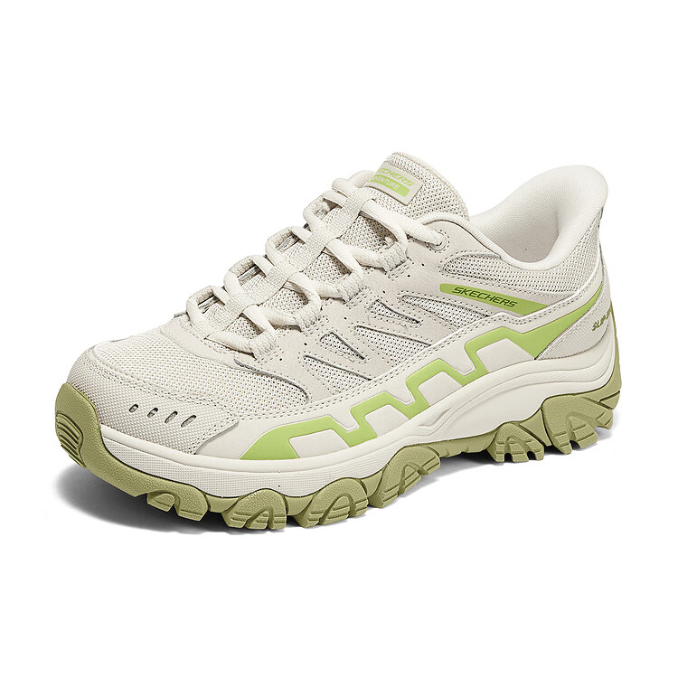 Skechers Abrasion Resistant Abrasion Resistant Low top Hiking Shoes Women’s Beige Green