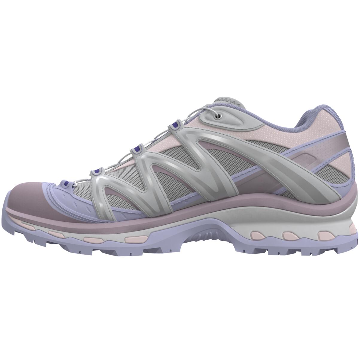 SALOMON XT Quest Fabric Low top Mountaineering Hiking Shoes Unisex Gray Blue