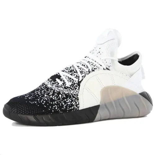 Adidas Tubular Rise Primeknit 'White Black Grey'