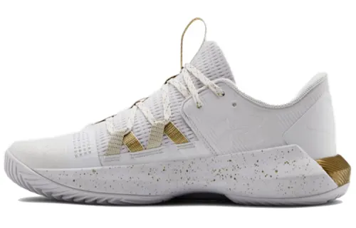 Under Armour Block City 2.0 'White Metallic Gold' Women's
