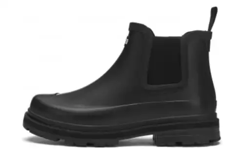 AIGLE Soft Rain Short Chelsea Boots Men's Black