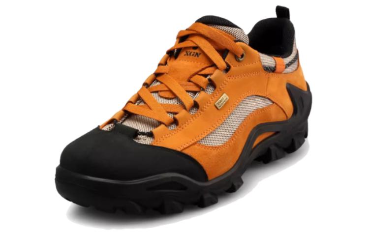 XGN Cushioning Slip Resistant Abrasion Resistant Waterproof And Breathable Low top Mountaineering Shoes Men’s