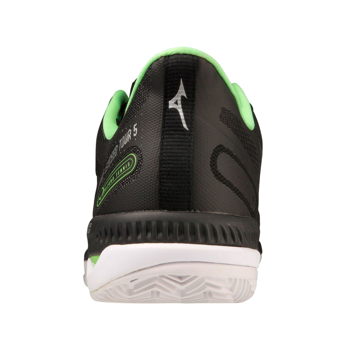 Mizuno Wave Exceed Tour 5 Cushioning Slip Resistant Abrasion Resistant Low top Tennis Shoes Unisex Black