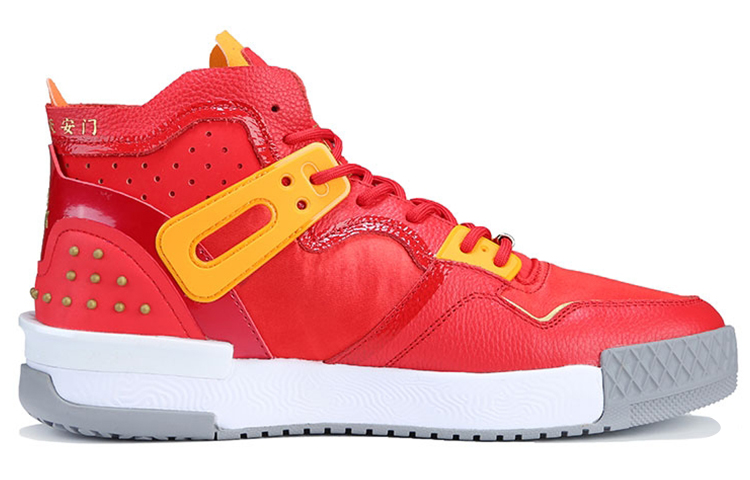 PEAK Taichi 910 Slip Resistant Abrasion Resistant Slip Resistant Abrasion Resistant High top Vintage Basketball Shoes