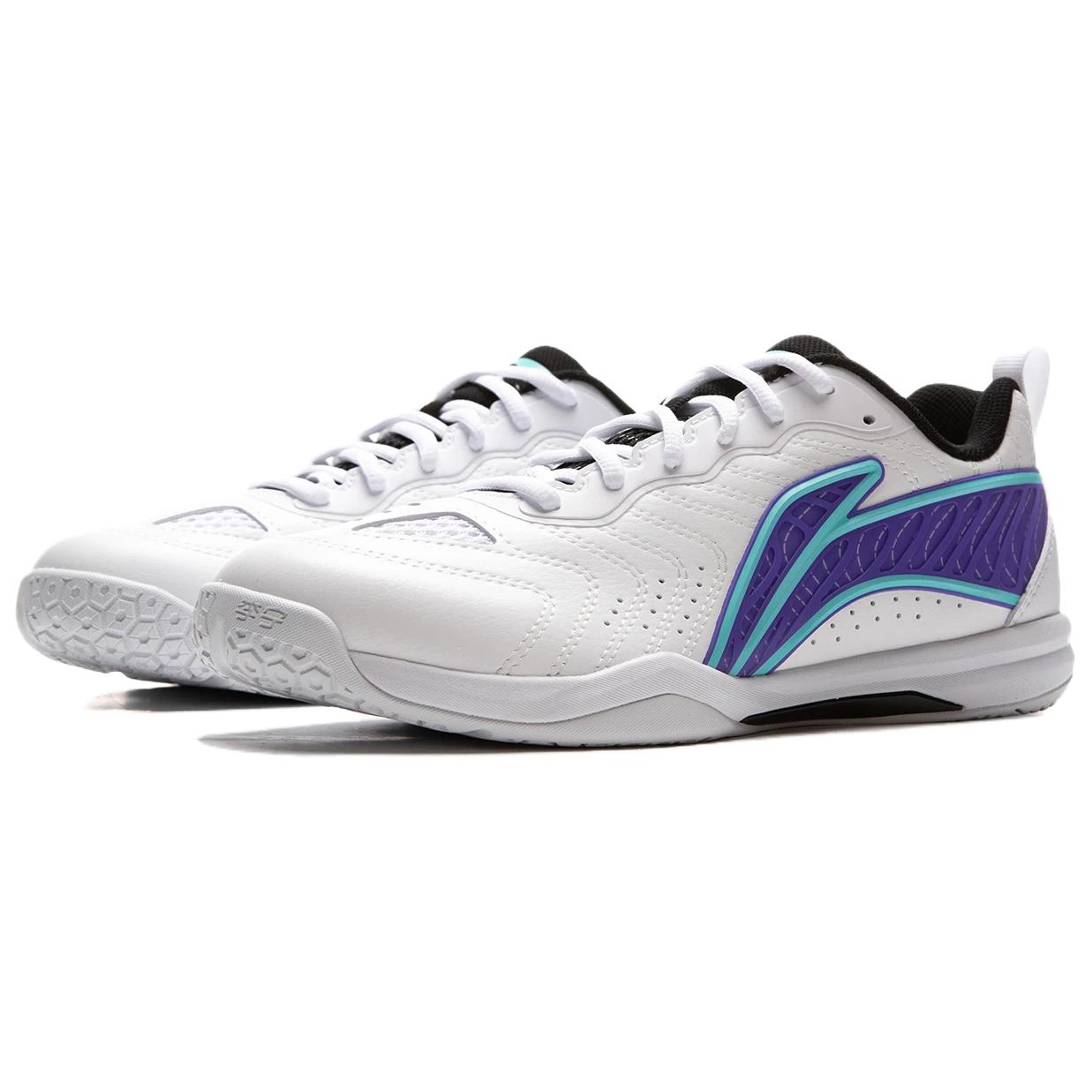 Li Ning Abrasion Resistant Support Casual Scenario Low top Table Tennis Shoes Unisex