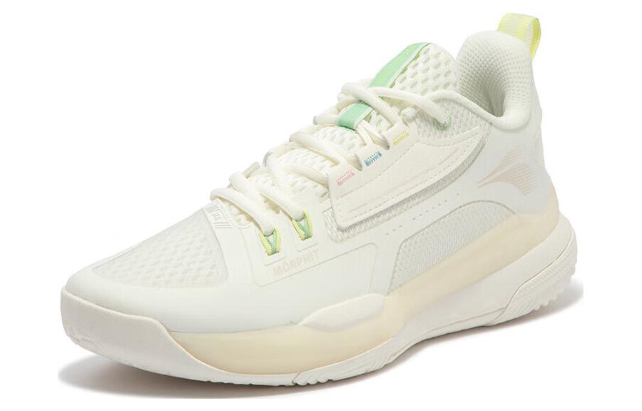 361° Burning Fight 3.0 Basketball Shoes Men’s Low Top Ecru