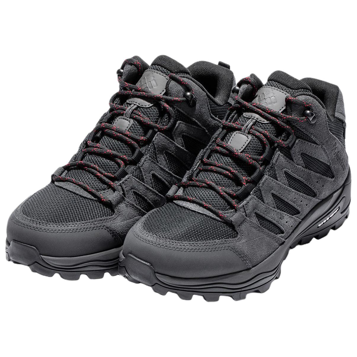 Columbia Redmond Abrasion Resistant Breathable Thermal Mid top Mountaineering Hiking Shoes Men’s Gray