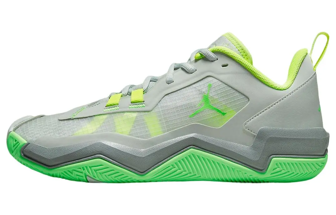 Jordan One Take 4 Light Silver Volt Particle Grey Green Strike