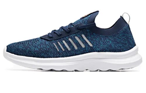 ANTA Training Shoes Men's Low Top Industrial Blue/Coastal Blue/Anta White
