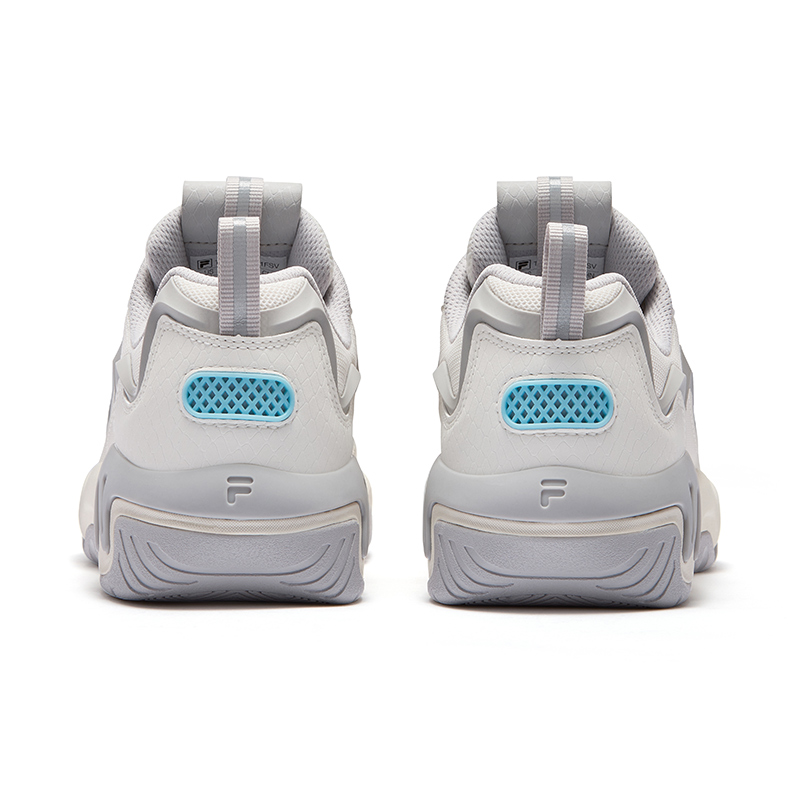 FILA FUSION SHOCK Electric Glow Shoes Basketball Shoes Women’s Snow Lotus Gray