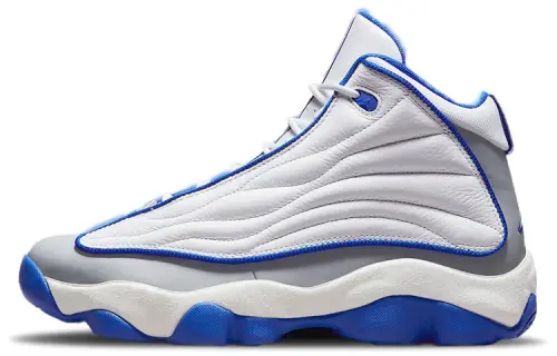 Jordan Pro Strong White Royal Grey