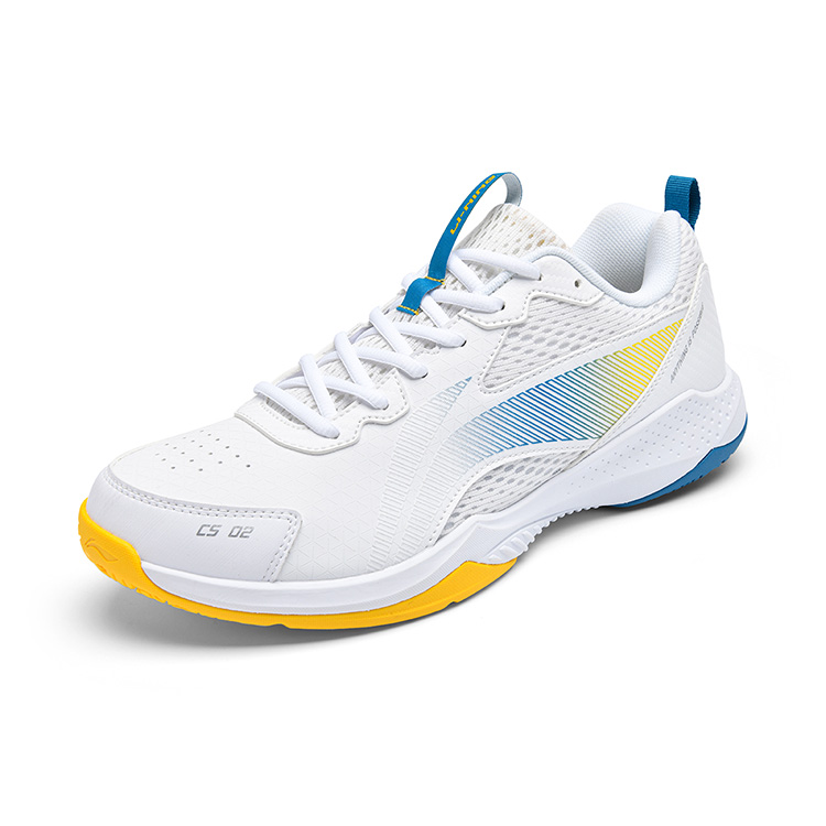 Li Ning Rocket Family, Springy Cloud Textile, Synthetic Leather Professional Low top Badminton Shoes Unisex
