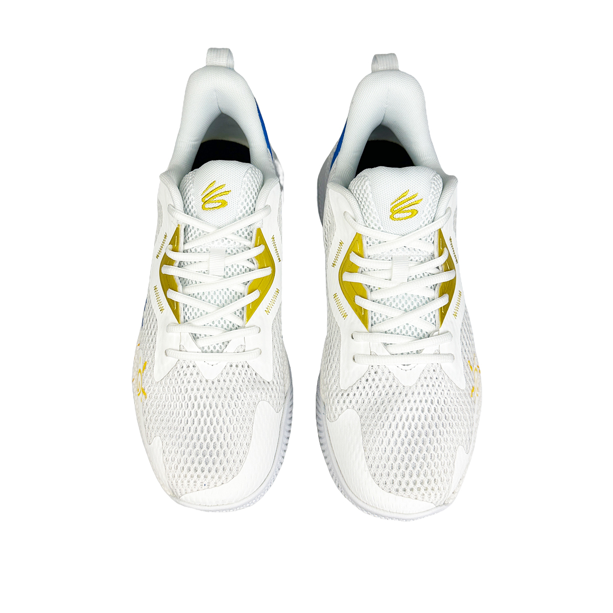 Under Armour Curry Splash 3 Slip Resistant Slip Resistant Low top Basketball Shoes Men’s White Yellow