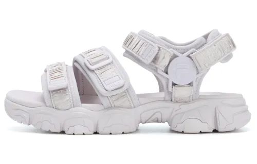 FILA Luid Sandal Cat Paw Fabric Sports Sandals Women's Lilac Gray