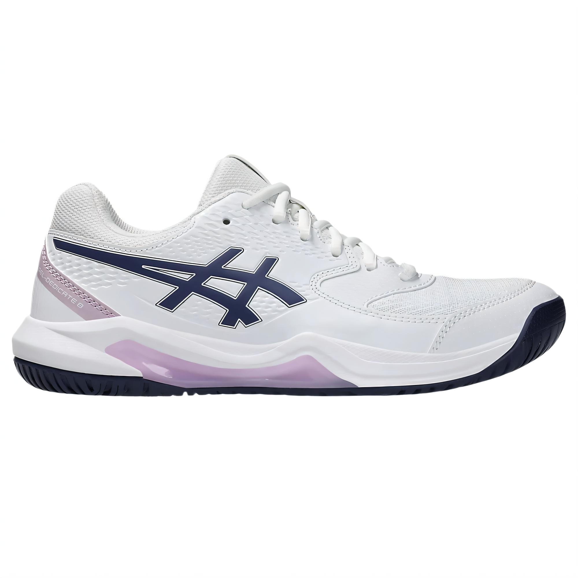 ASICS Gel Dedicate 8 White Indigo Fog Women’s