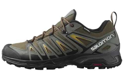 SALOMON X Ultra Pioneer Fabric Abrasion Resistant Low top Hiking Shoes