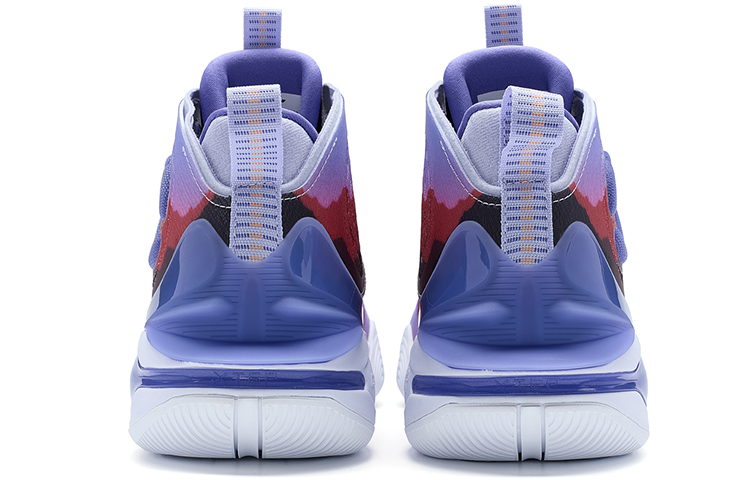 XTEP Wind Style 2 High top Basketball Shoes Men’s Pink Purple