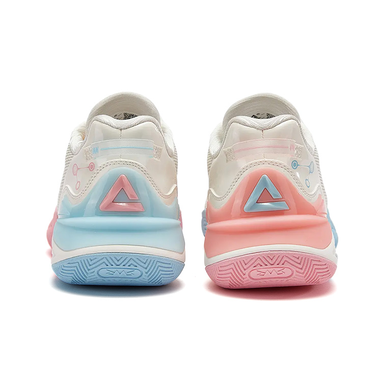 PEAK Taichi Origin 1.0 Slip Resistant And Abrasion Resistant Coverage Low top Basketball Shoes Men’s Blue Pink